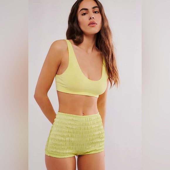 Free People Other - NWOT Intimately Free People Ruched Shorties